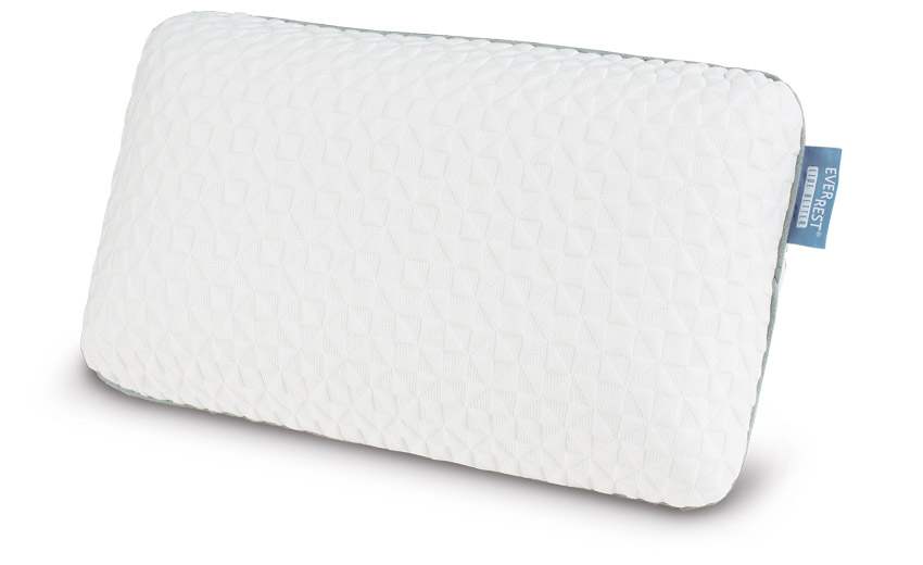 Cool Tech Curved Kissen – Danican Private Label Kissen Gebogenes Memoryschaumkissen – Für einen besseren Schlaf – Danican Private Label Bedding
